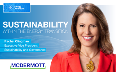 Energy Connects: Sustainability Within the Energy Transition