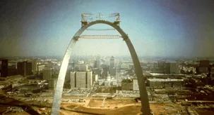 Gateway Arch Built in St. Louis, Missouri, US